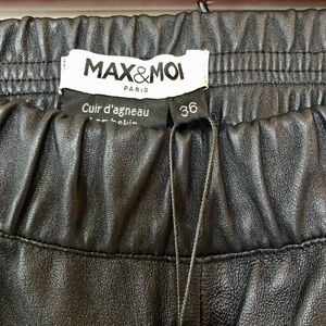 Max & Moi Leather Leggings